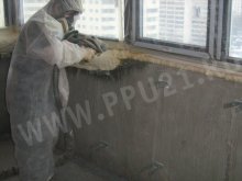 теплоізоляція балкона пінополіуретаном